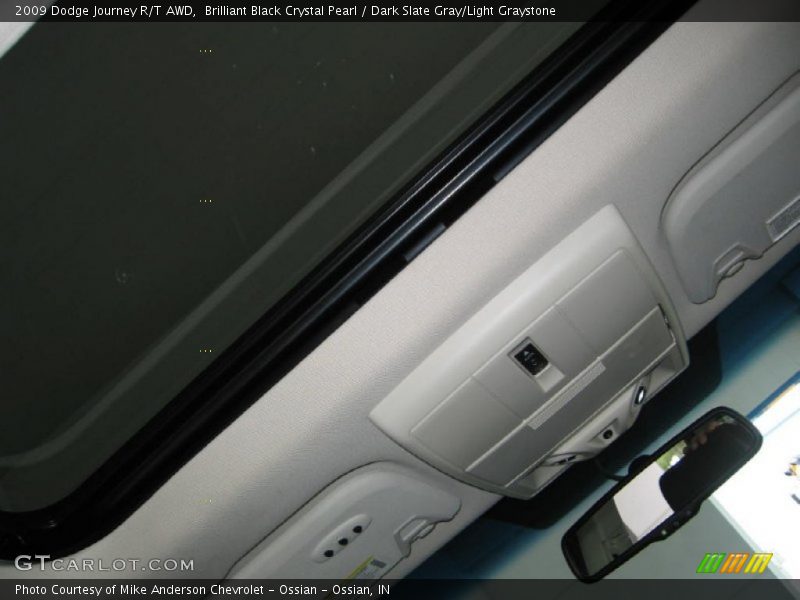 Brilliant Black Crystal Pearl / Dark Slate Gray/Light Graystone 2009 Dodge Journey R/T AWD