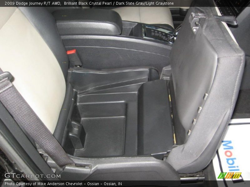 Brilliant Black Crystal Pearl / Dark Slate Gray/Light Graystone 2009 Dodge Journey R/T AWD