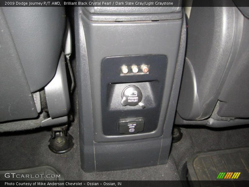Brilliant Black Crystal Pearl / Dark Slate Gray/Light Graystone 2009 Dodge Journey R/T AWD