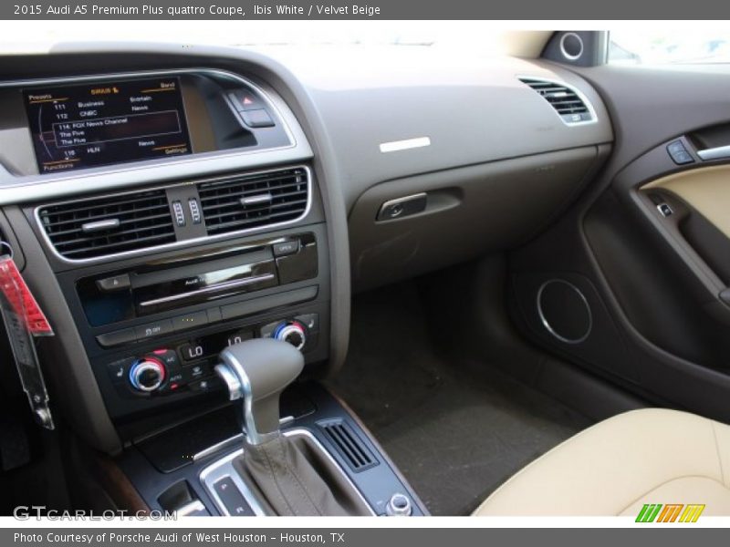 Ibis White / Velvet Beige 2015 Audi A5 Premium Plus quattro Coupe