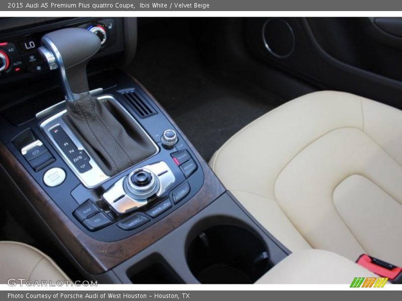 Ibis White / Velvet Beige 2015 Audi A5 Premium Plus quattro Coupe