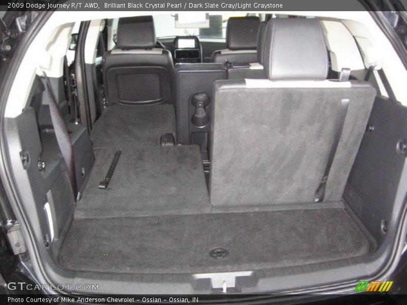 Brilliant Black Crystal Pearl / Dark Slate Gray/Light Graystone 2009 Dodge Journey R/T AWD