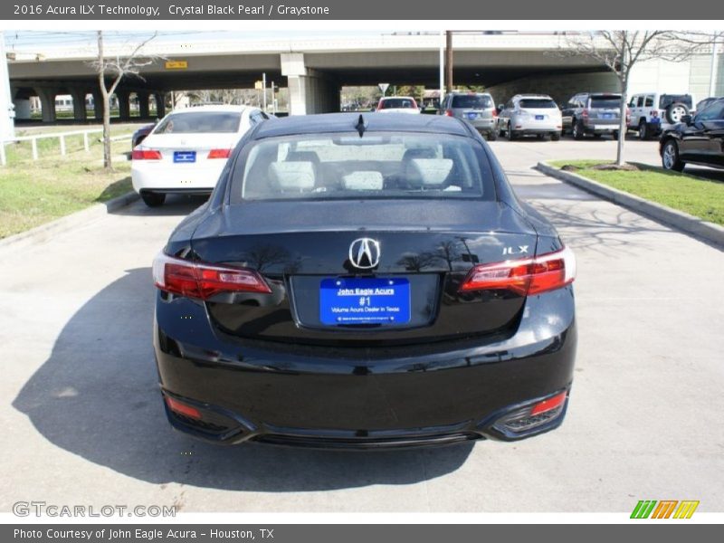 Crystal Black Pearl / Graystone 2016 Acura ILX Technology