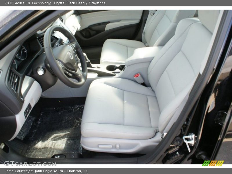 Crystal Black Pearl / Graystone 2016 Acura ILX Technology