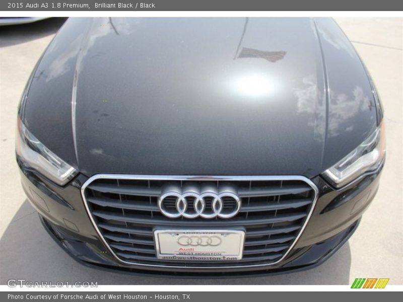 Brilliant Black / Black 2015 Audi A3 1.8 Premium