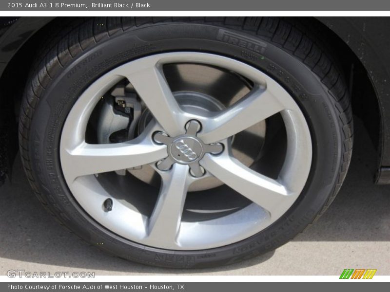Brilliant Black / Black 2015 Audi A3 1.8 Premium