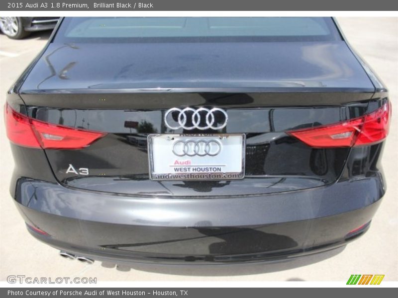 Brilliant Black / Black 2015 Audi A3 1.8 Premium