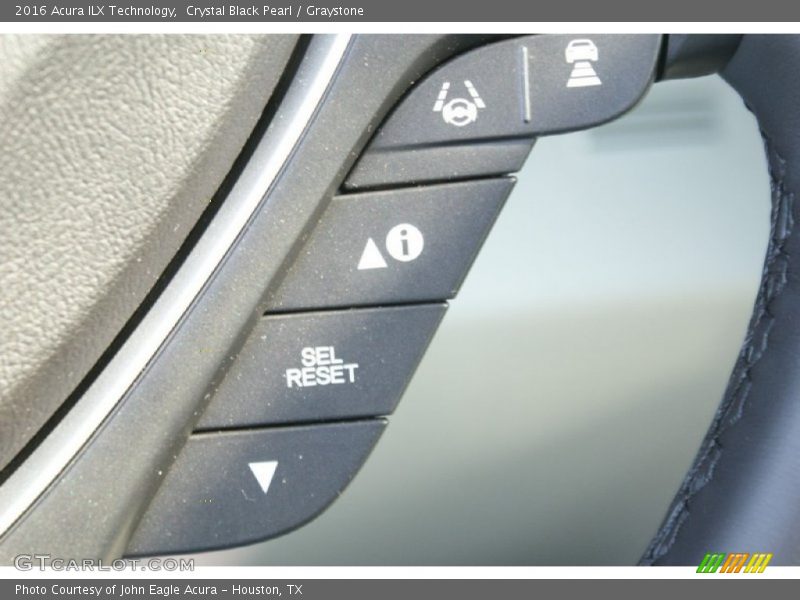 Crystal Black Pearl / Graystone 2016 Acura ILX Technology