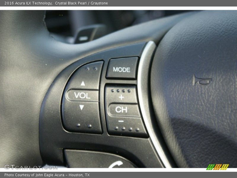Crystal Black Pearl / Graystone 2016 Acura ILX Technology