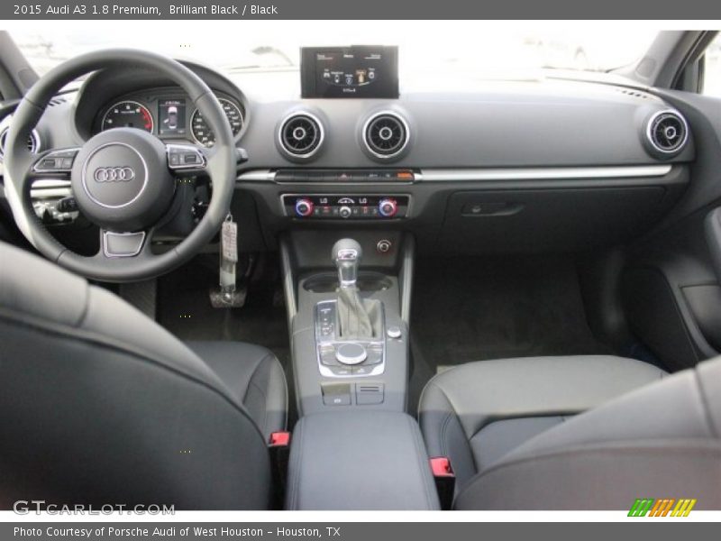 Brilliant Black / Black 2015 Audi A3 1.8 Premium