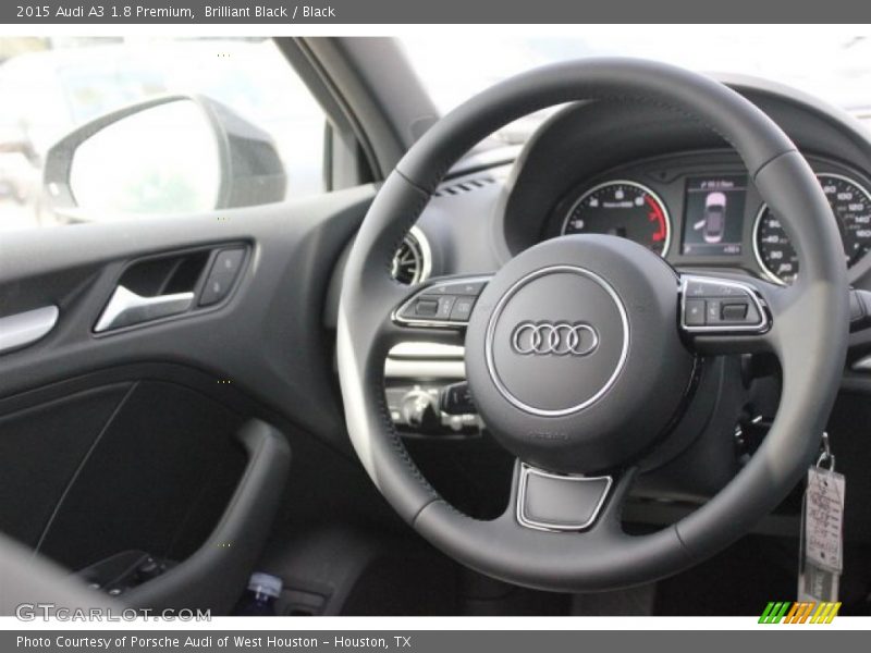 Brilliant Black / Black 2015 Audi A3 1.8 Premium