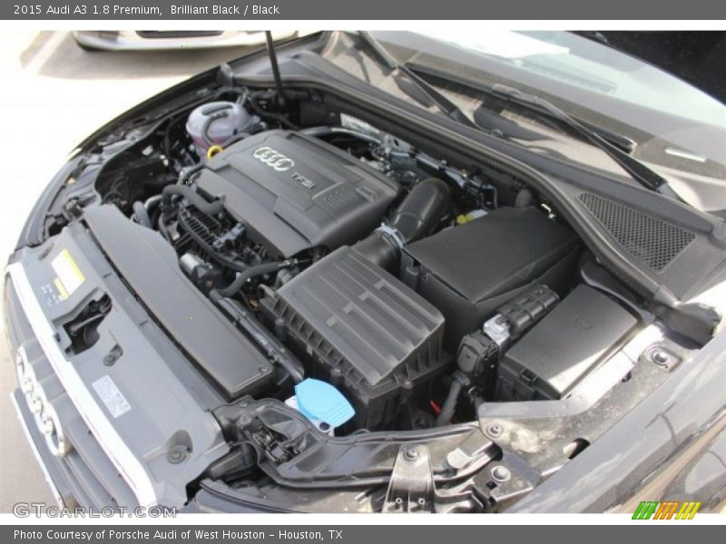 Brilliant Black / Black 2015 Audi A3 1.8 Premium