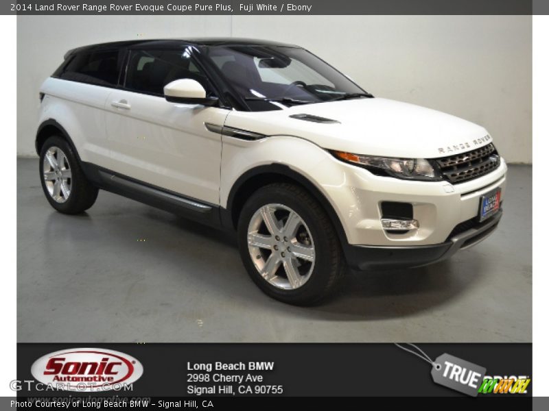 Fuji White / Ebony 2014 Land Rover Range Rover Evoque Coupe Pure Plus