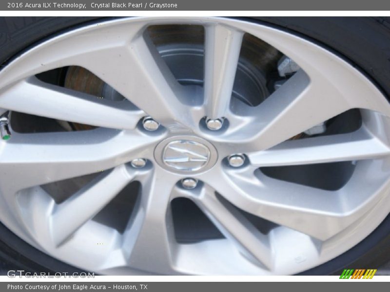 Crystal Black Pearl / Graystone 2016 Acura ILX Technology