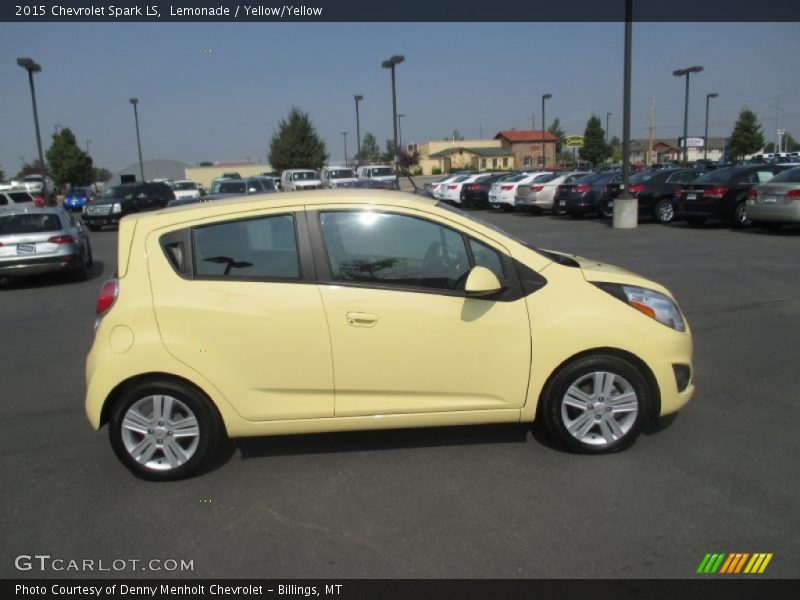 Lemonade / Yellow/Yellow 2015 Chevrolet Spark LS