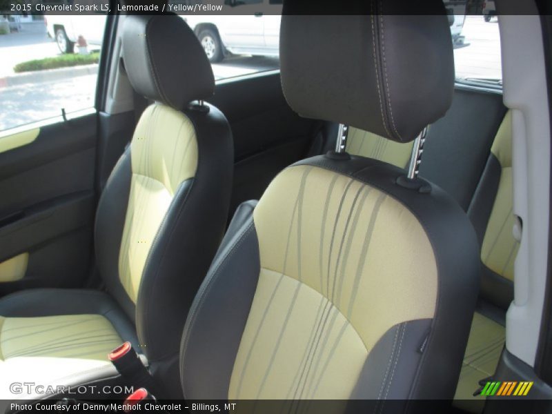 Lemonade / Yellow/Yellow 2015 Chevrolet Spark LS