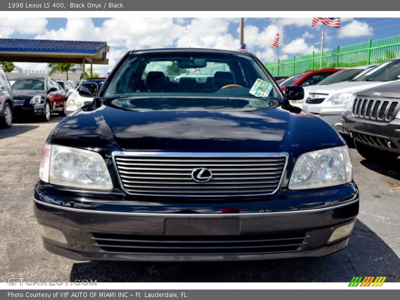 Black Onyx / Black 1998 Lexus LS 400