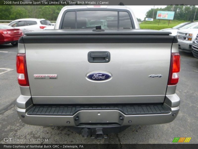 Silver Birch Metallic / Camel 2008 Ford Explorer Sport Trac Limited 4x4