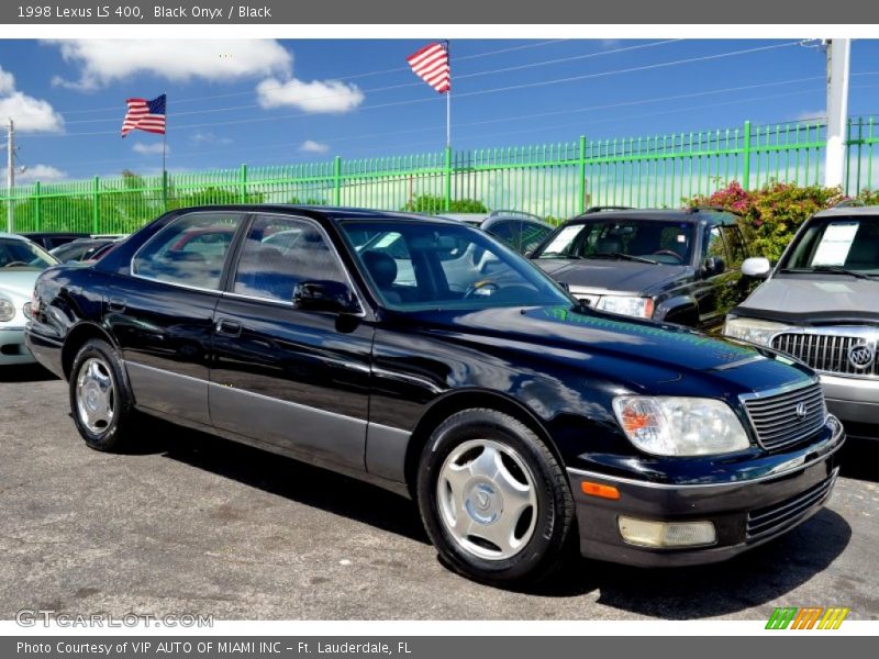 Black Onyx / Black 1998 Lexus LS 400