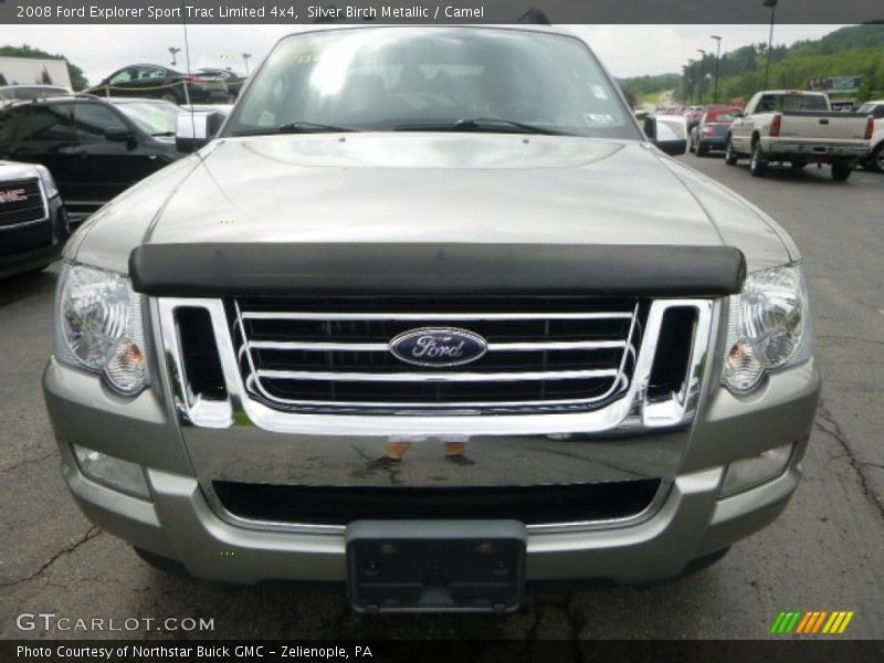 Silver Birch Metallic / Camel 2008 Ford Explorer Sport Trac Limited 4x4