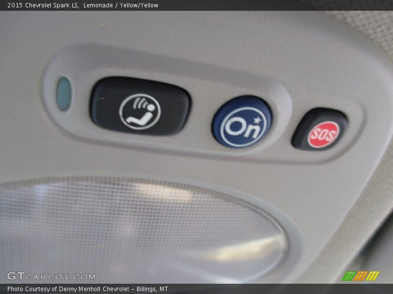 Lemonade / Yellow/Yellow 2015 Chevrolet Spark LS