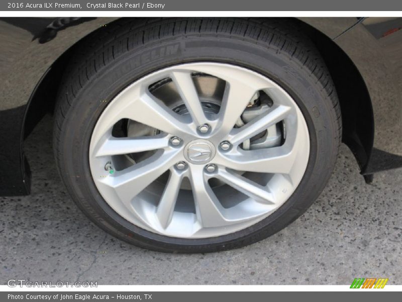 Crystal Black Pearl / Ebony 2016 Acura ILX Premium