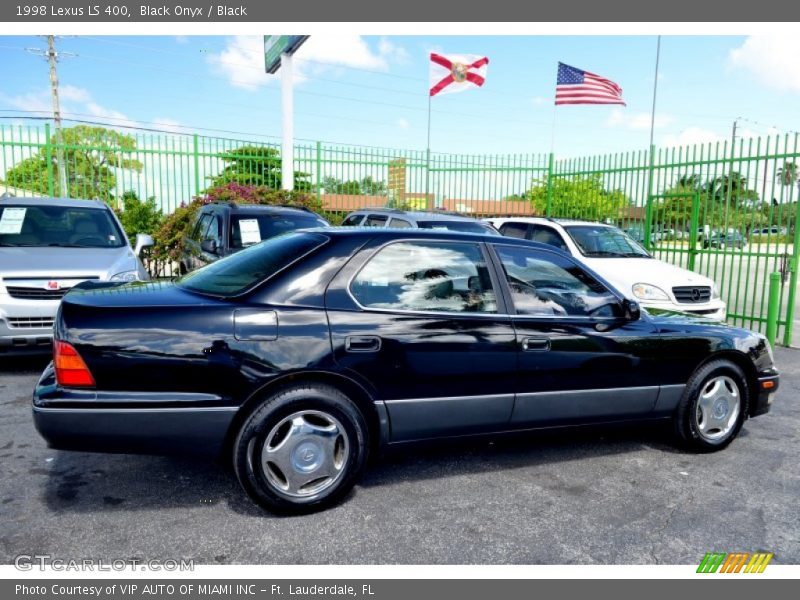 Black Onyx / Black 1998 Lexus LS 400