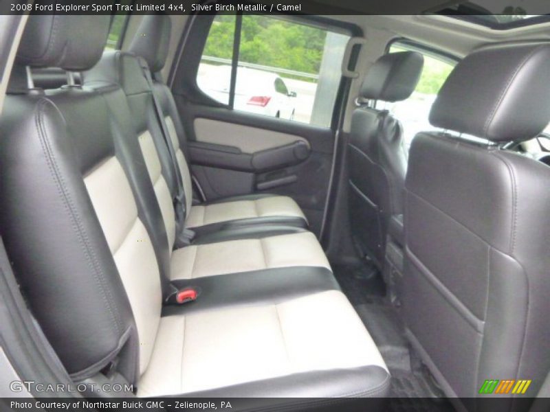 Silver Birch Metallic / Camel 2008 Ford Explorer Sport Trac Limited 4x4