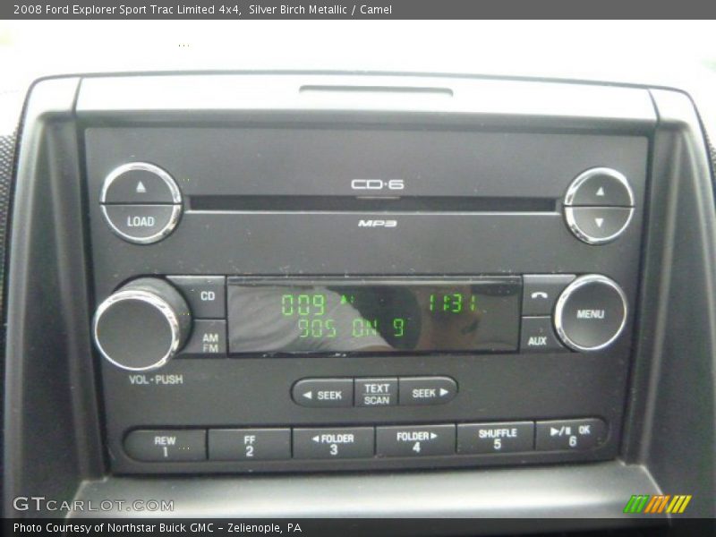 Silver Birch Metallic / Camel 2008 Ford Explorer Sport Trac Limited 4x4