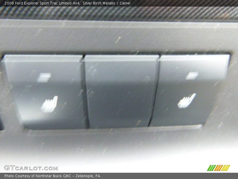 Silver Birch Metallic / Camel 2008 Ford Explorer Sport Trac Limited 4x4