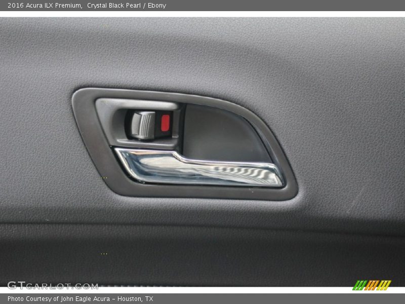 Crystal Black Pearl / Ebony 2016 Acura ILX Premium