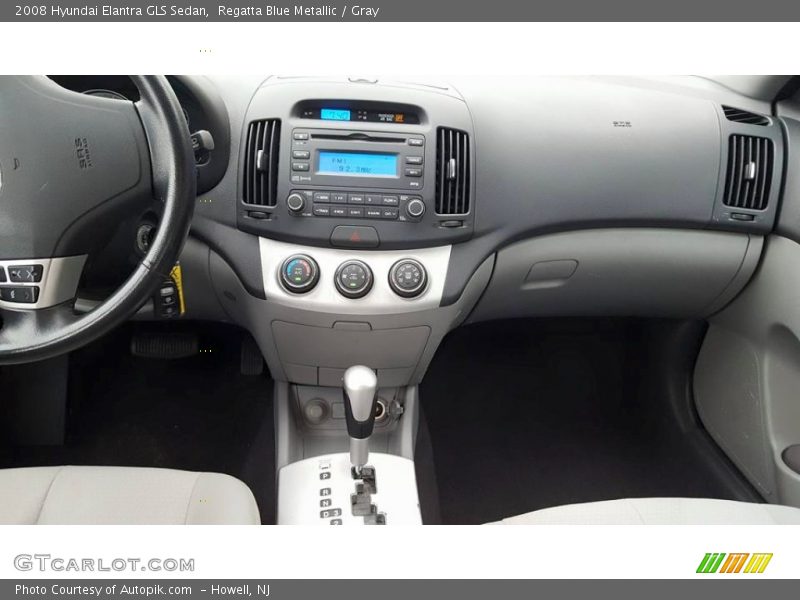 Regatta Blue Metallic / Gray 2008 Hyundai Elantra GLS Sedan