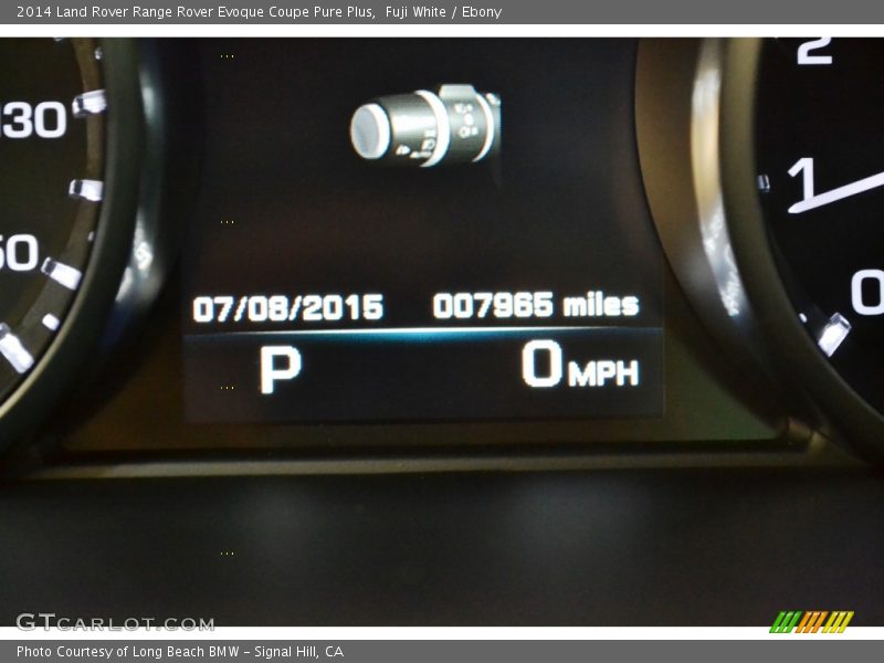 Fuji White / Ebony 2014 Land Rover Range Rover Evoque Coupe Pure Plus