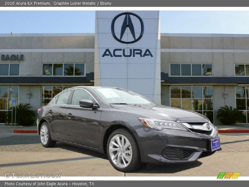 Graphite Luster Metallic / Ebony 2016 Acura ILX Premium