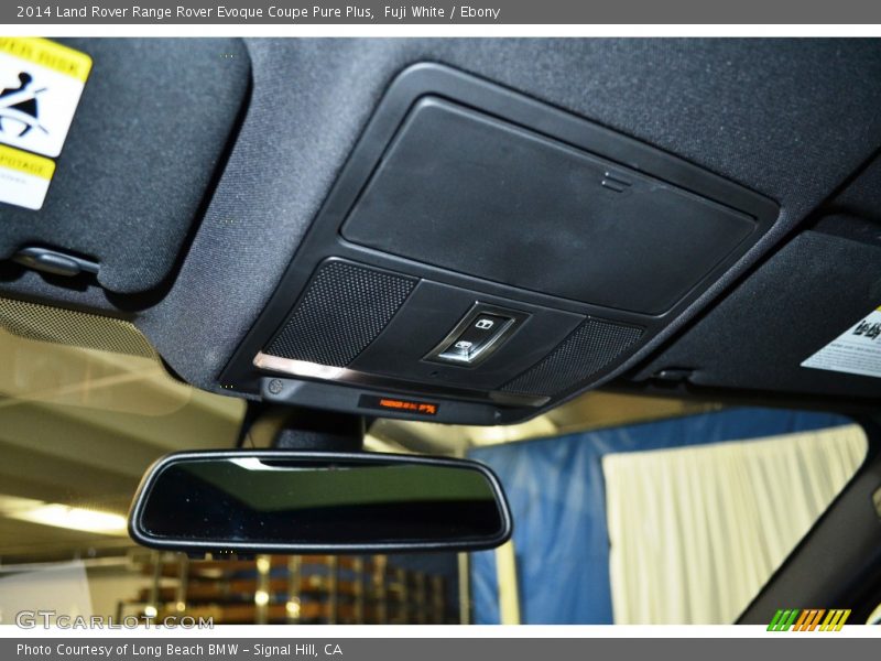 Fuji White / Ebony 2014 Land Rover Range Rover Evoque Coupe Pure Plus