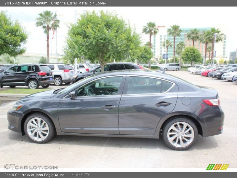 Graphite Luster Metallic / Ebony 2016 Acura ILX Premium