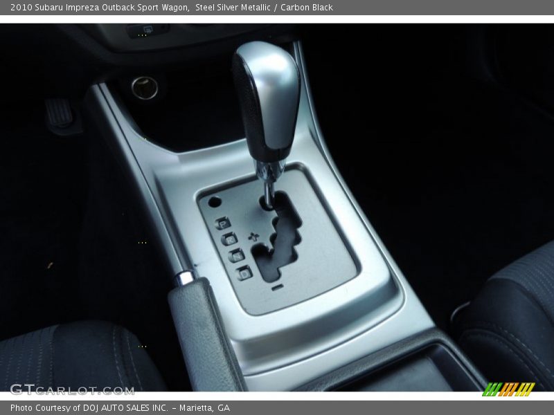 Steel Silver Metallic / Carbon Black 2010 Subaru Impreza Outback Sport Wagon