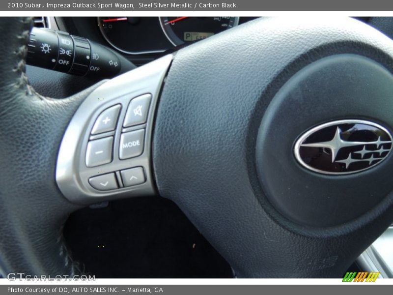 Steel Silver Metallic / Carbon Black 2010 Subaru Impreza Outback Sport Wagon
