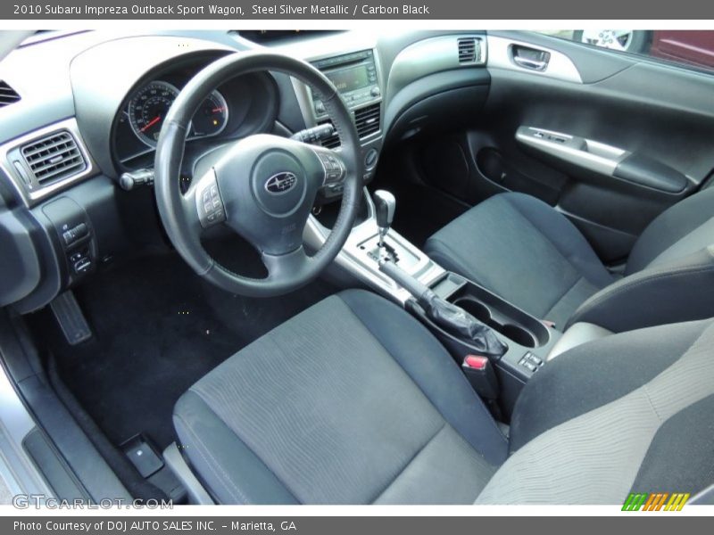 Steel Silver Metallic / Carbon Black 2010 Subaru Impreza Outback Sport Wagon
