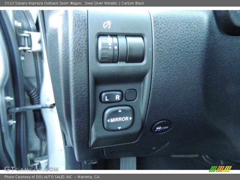 Steel Silver Metallic / Carbon Black 2010 Subaru Impreza Outback Sport Wagon