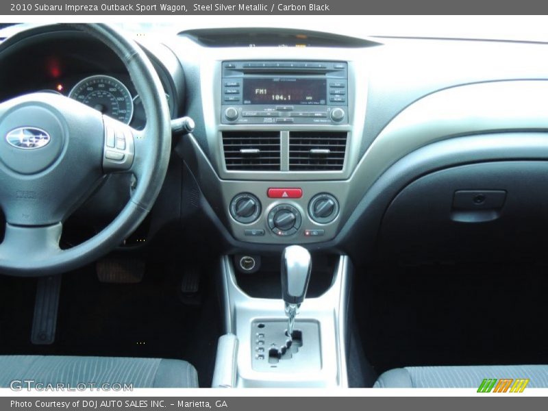 Steel Silver Metallic / Carbon Black 2010 Subaru Impreza Outback Sport Wagon