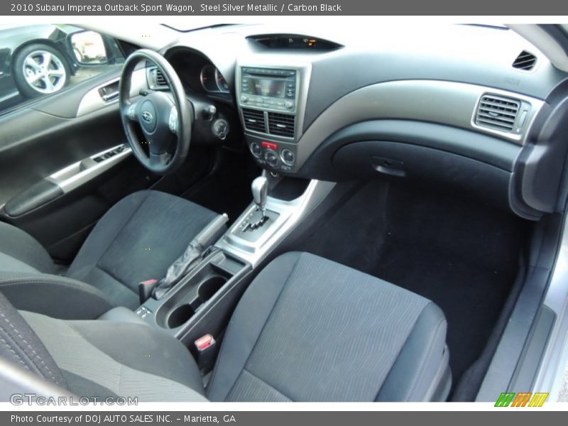 Steel Silver Metallic / Carbon Black 2010 Subaru Impreza Outback Sport Wagon