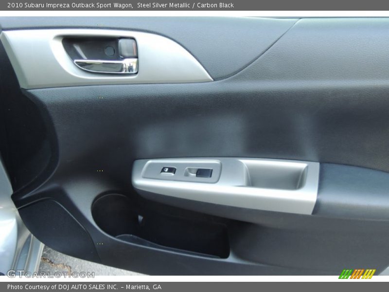 Steel Silver Metallic / Carbon Black 2010 Subaru Impreza Outback Sport Wagon
