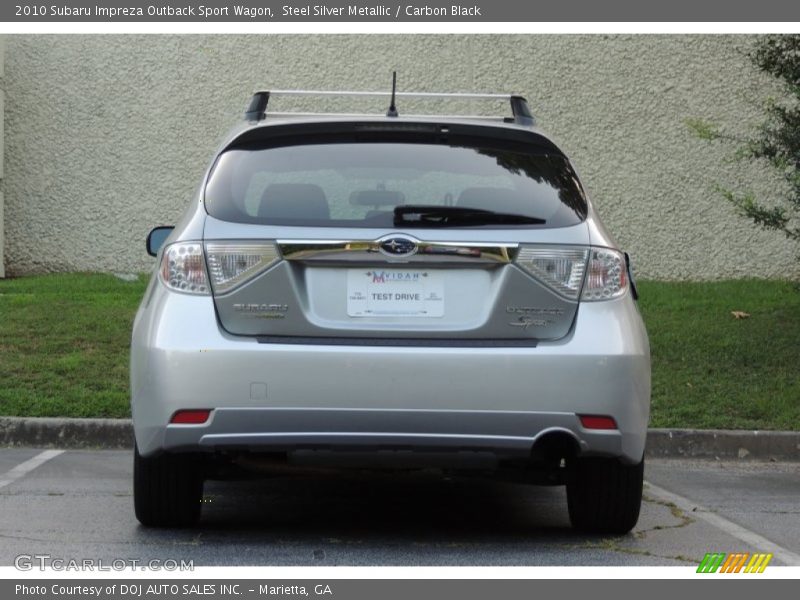 Steel Silver Metallic / Carbon Black 2010 Subaru Impreza Outback Sport Wagon