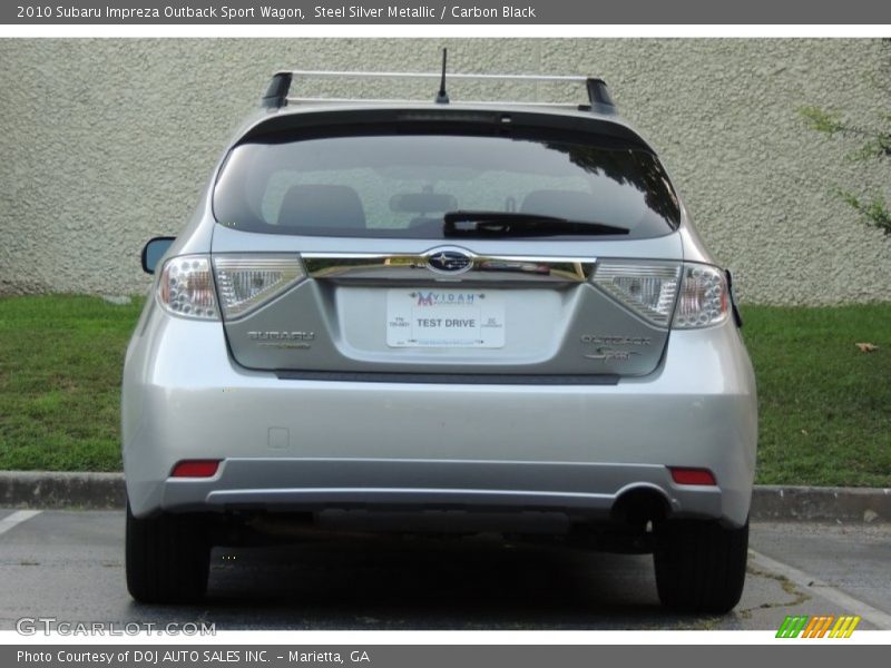 Steel Silver Metallic / Carbon Black 2010 Subaru Impreza Outback Sport Wagon