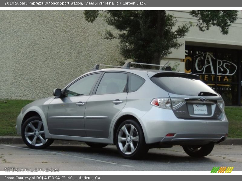 Steel Silver Metallic / Carbon Black 2010 Subaru Impreza Outback Sport Wagon