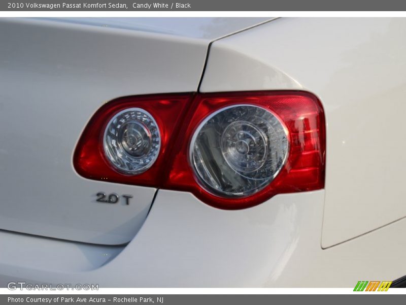 Candy White / Black 2010 Volkswagen Passat Komfort Sedan