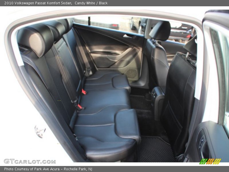 Candy White / Black 2010 Volkswagen Passat Komfort Sedan