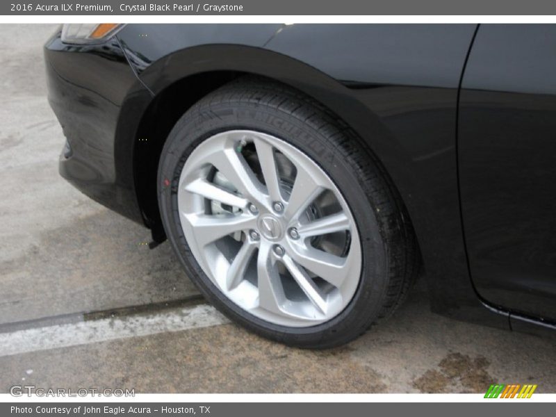 Crystal Black Pearl / Graystone 2016 Acura ILX Premium