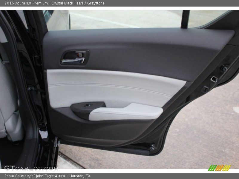 Crystal Black Pearl / Graystone 2016 Acura ILX Premium